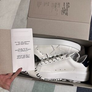 Golden Goose White Sneakers